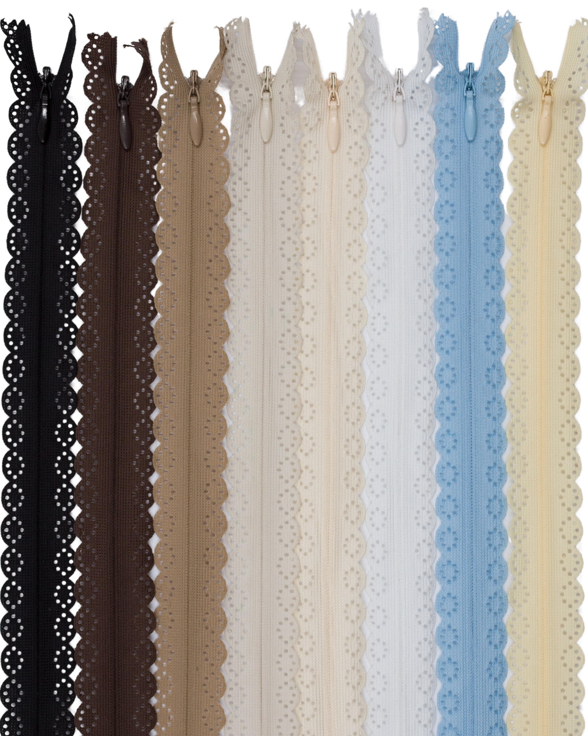 Fermeture éclair inséparable invisible Prym Z82<br /><i>8 couleurs et 2 longueurs</i> - Tissushop